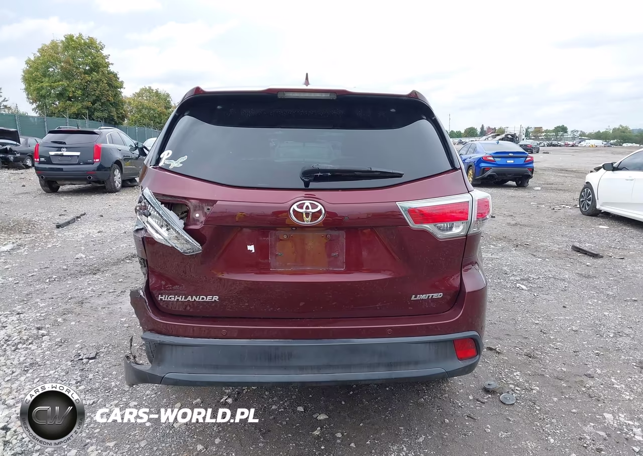 2014 Toyota Highlander Limited V6 VIN:5TDYKRFH8ES019723 - 16