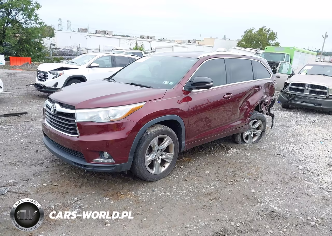 2014 Toyota Highlander Limited V6 VIN:5TDYKRFH8ES019723 - 2