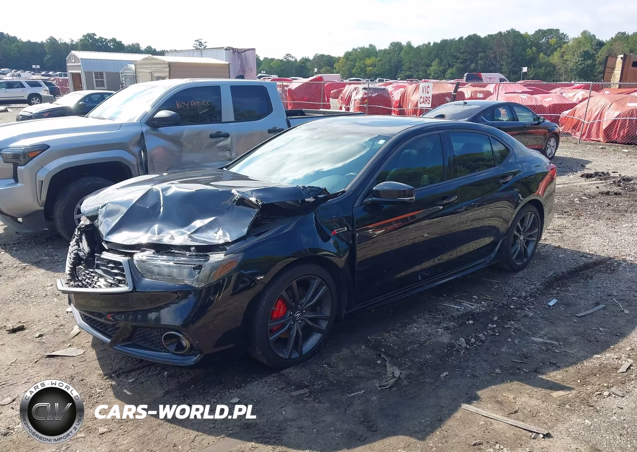 2018 Acura Tlx Tech A-Spec Pkgs VIN:19UUB2F69JA010185 - 2