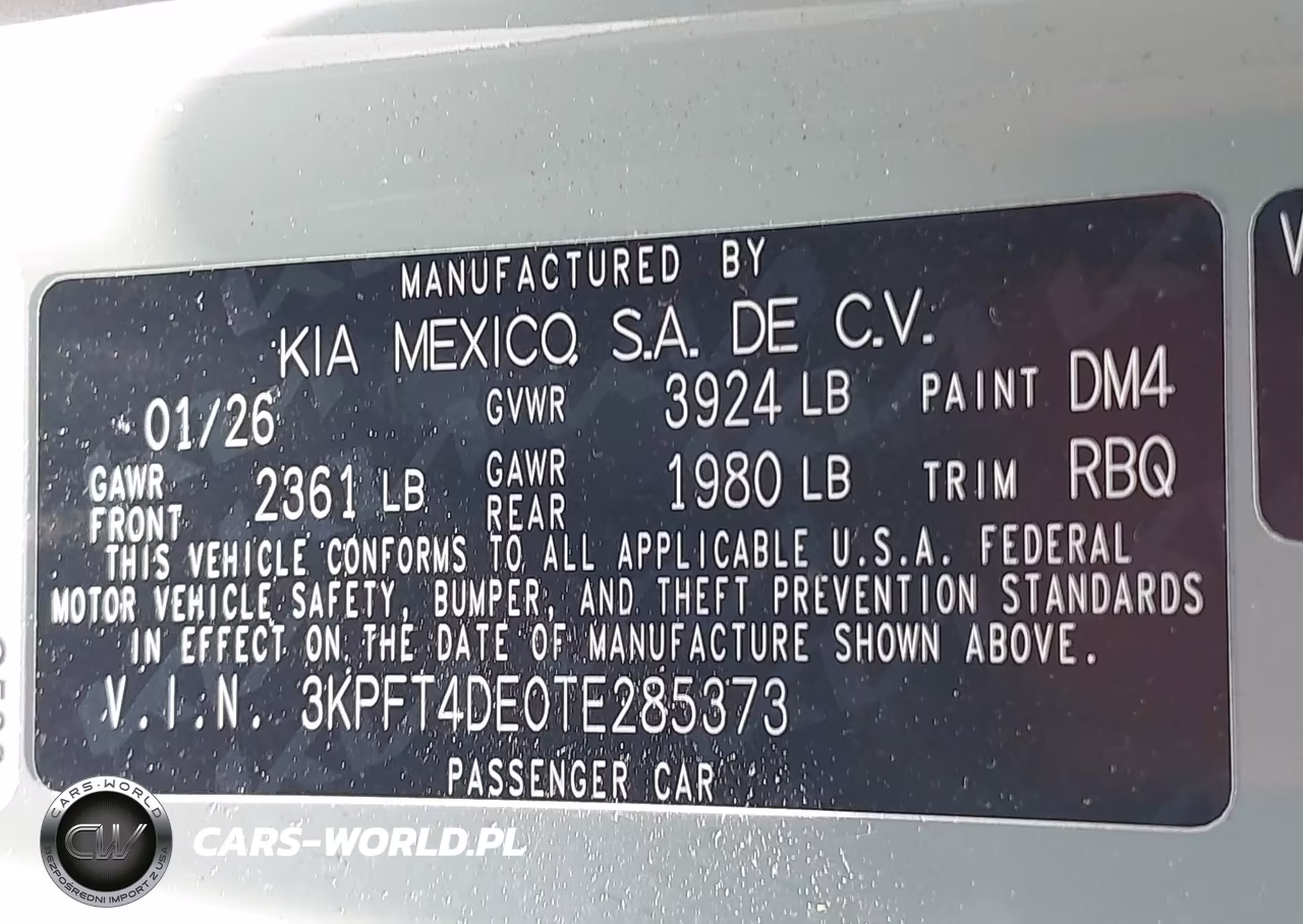 2026 Kia K4 Lxs VIN:3KPFT4DE0TE285373 - 9