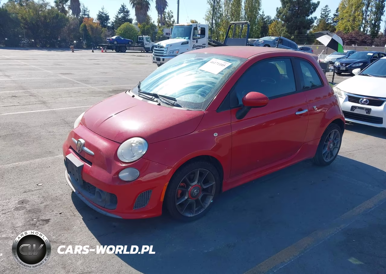2014 Fiat 500 Abarth VIN:3C3CFFFH7ET190020 - 2