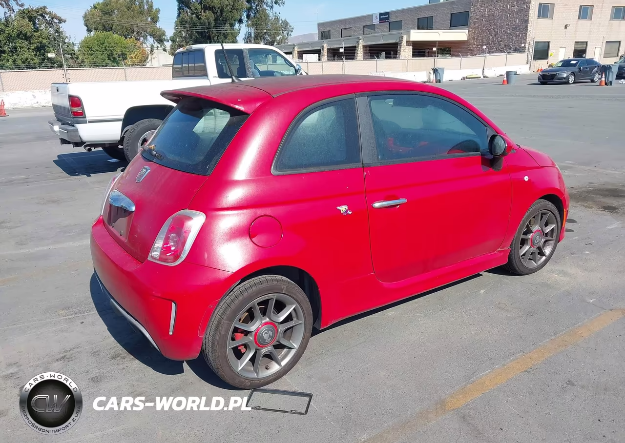 2014 Fiat 500 Abarth VIN:3C3CFFFH7ET190020 - 4