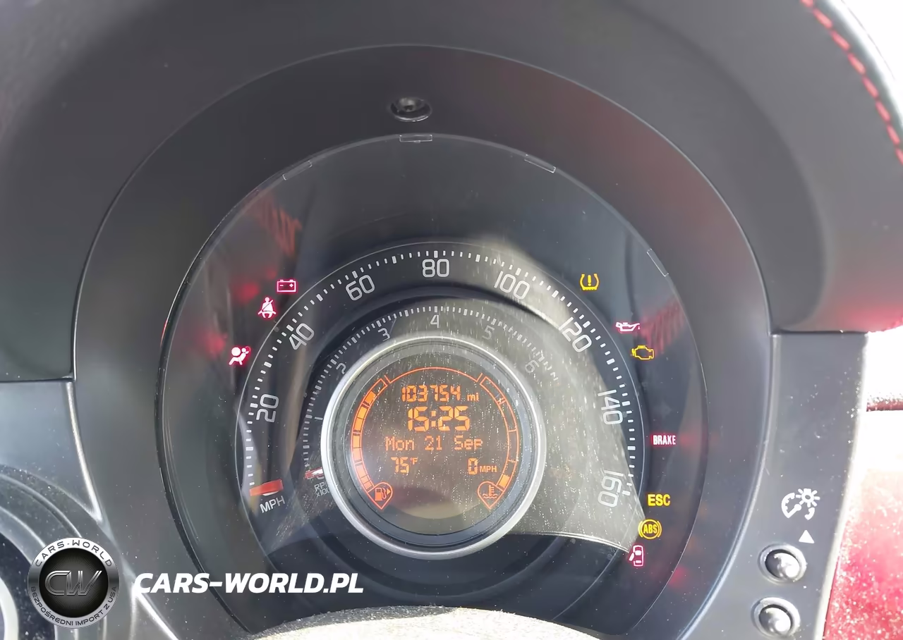 2014 Fiat 500 Abarth VIN:3C3CFFFH7ET190020 - 7