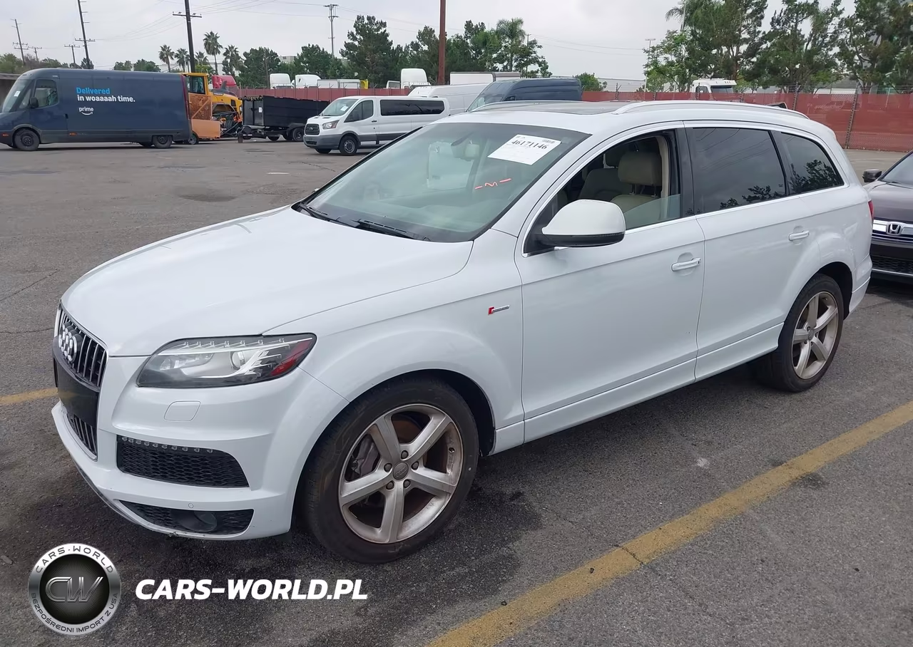 2013 Audi Q7 3.0T S Line Prestige VIN:WA1DGAFE1DD004525 - 2