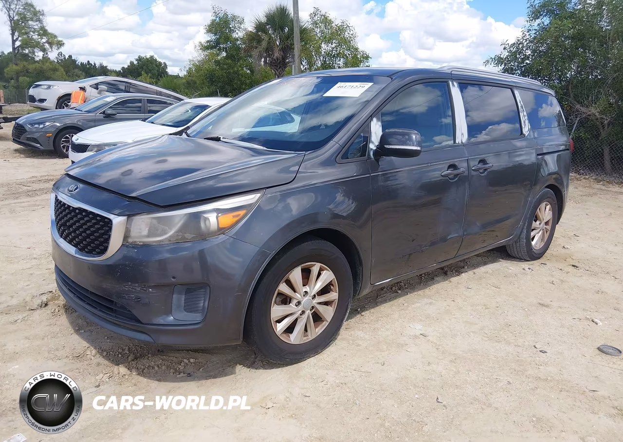 2018 Kia Sedona Lx VIN:KNDMB5C11J6350815 - 2