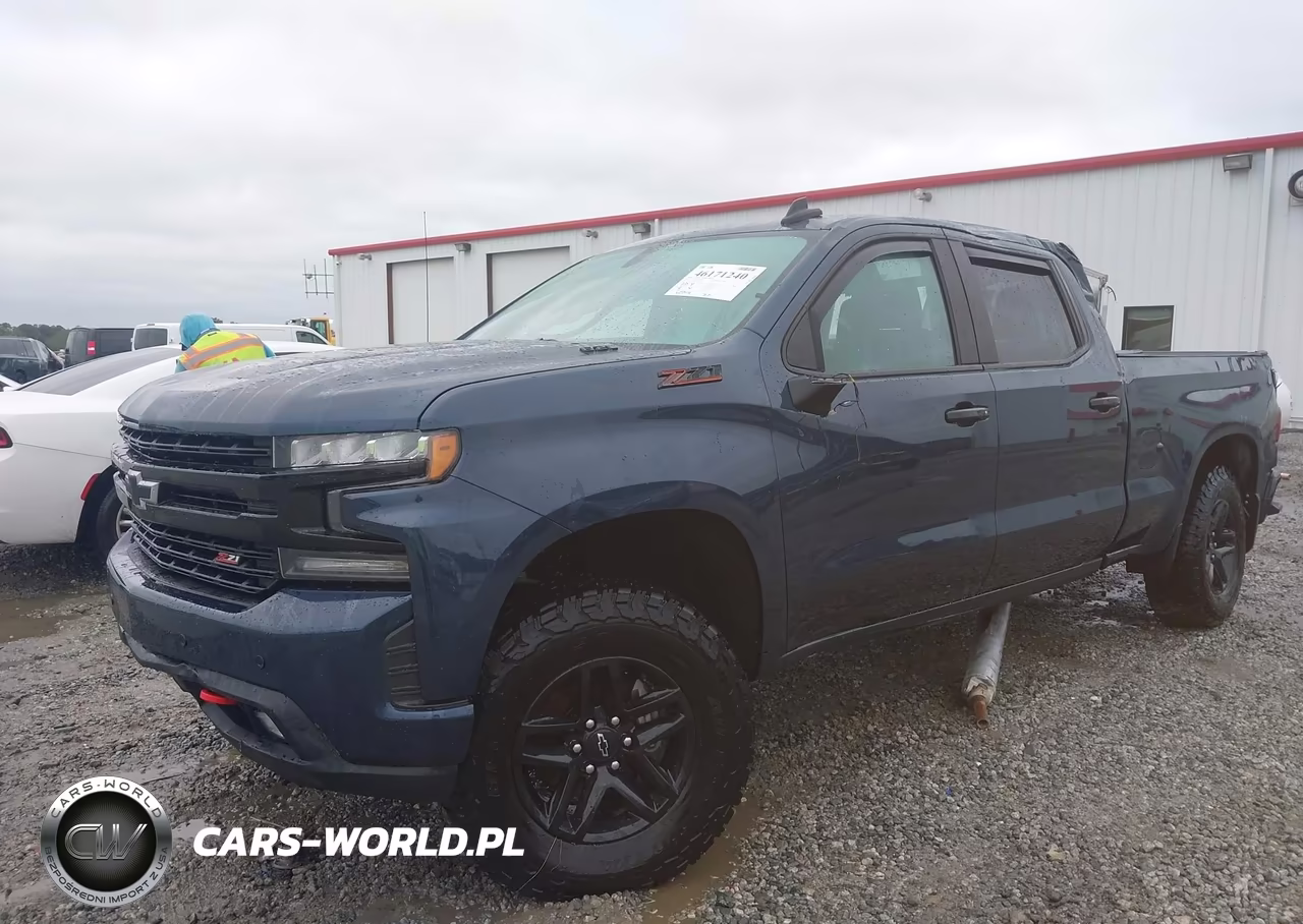 2021 Chevrolet Silverado 1500 4Wd Standard Bed Lt Trail Boss VIN:3GCPYFELXMG151328 - 2