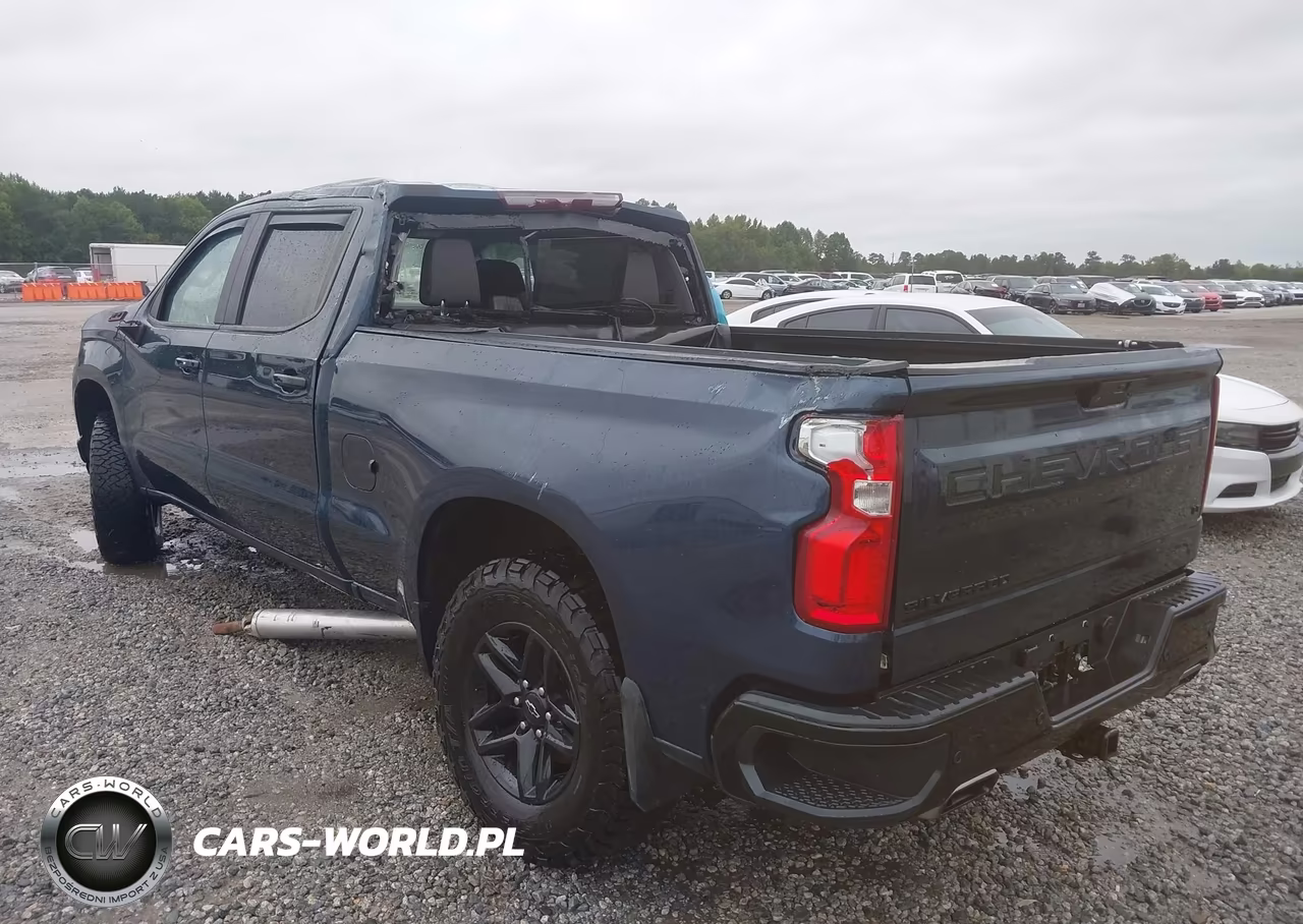 2021 Chevrolet Silverado 1500 4Wd Standard Bed Lt Trail Boss VIN:3GCPYFELXMG151328 - 3