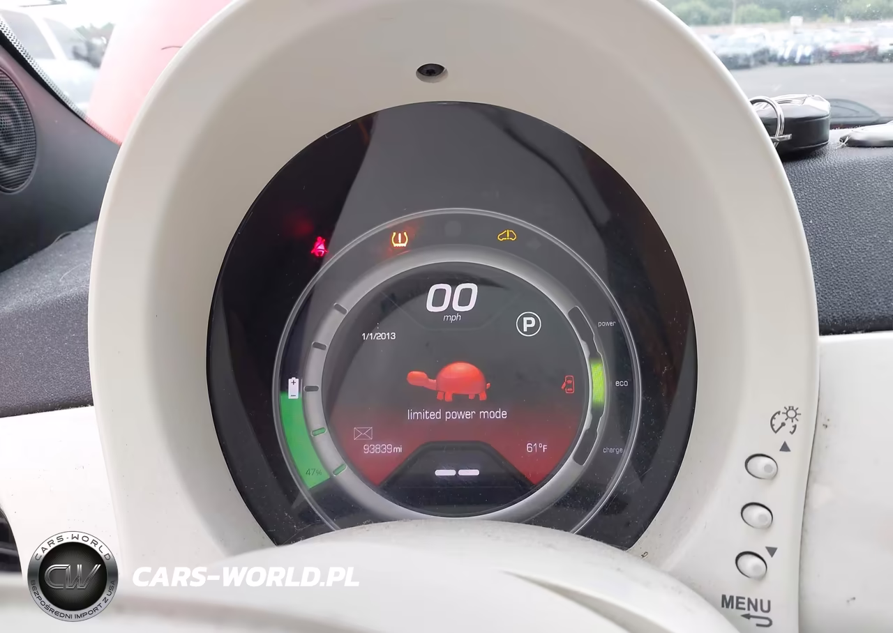 2013 Fiat 500E Battery Electric VIN:3C3CFFGE7DT744210 - 14