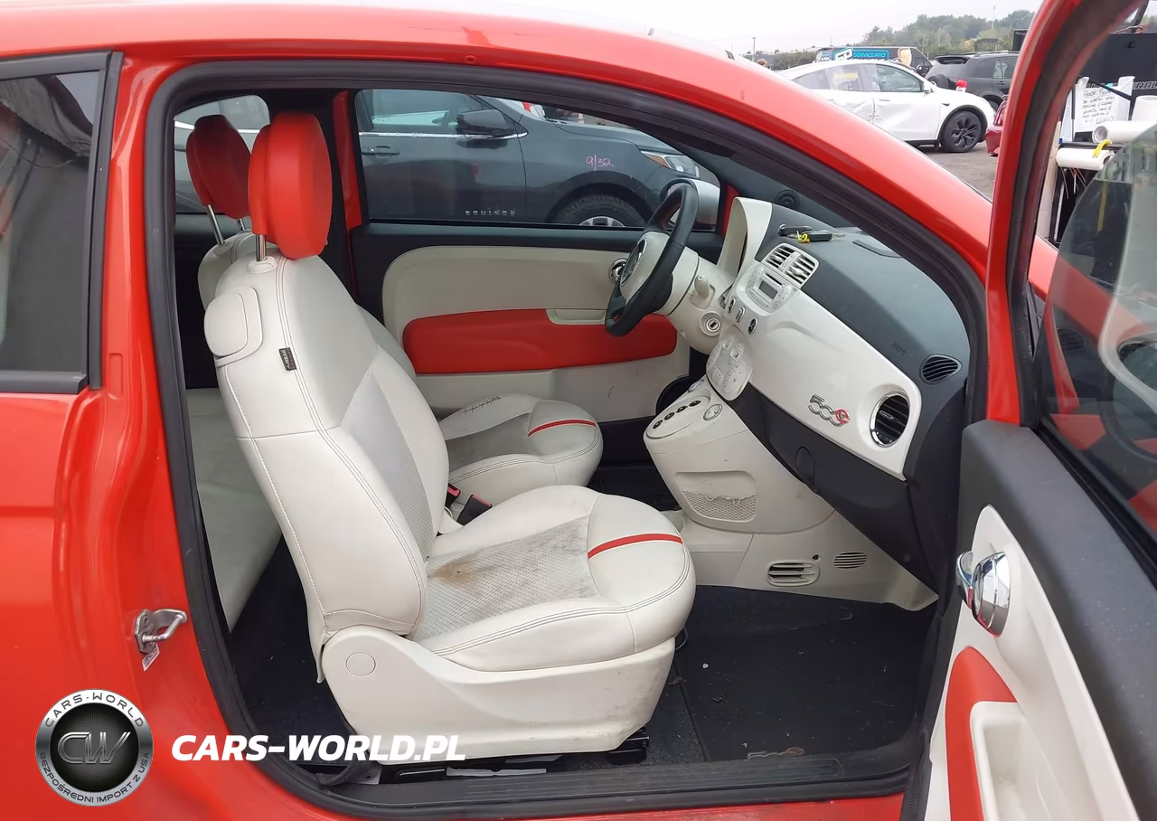 2013 Fiat 500E Battery Electric VIN:3C3CFFGE7DT744210 - 5