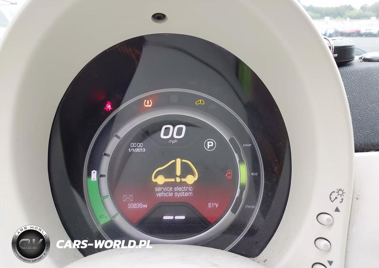 2013 Fiat 500E Battery Electric VIN:3C3CFFGE7DT744210 - 7