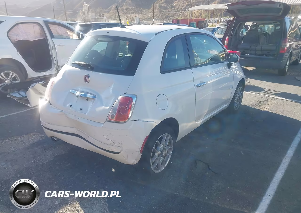 2015 Fiat 500 Pop VIN:3C3CFFAR0FT689825 - 4