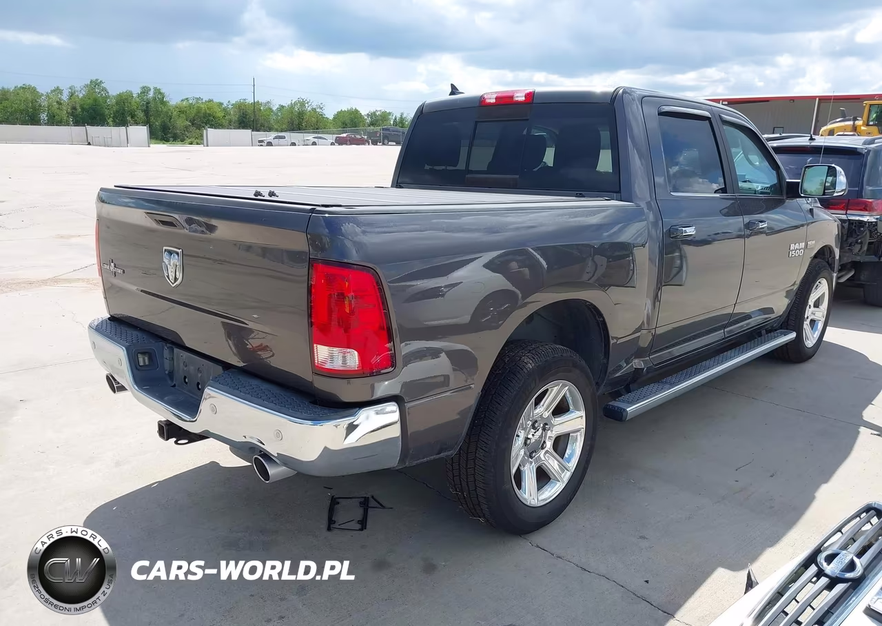 2017 Ram 1500 Lone Star Silver 4X2 5'7 Box VIN:1C6RR6LT2HS683770 - 4