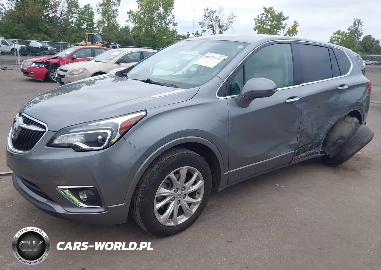2020 Buick Envision Awd Preferred VIN:LRBFX1SA6LD121225 - 2