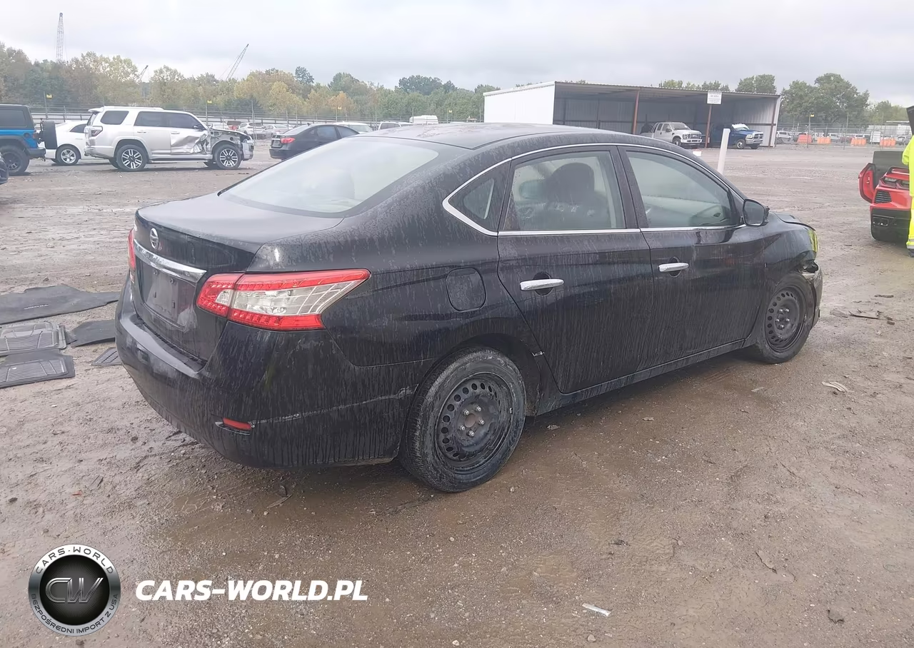 2015 Nissan Sentra S VIN:3N1AB7AP3FY304251 - 4