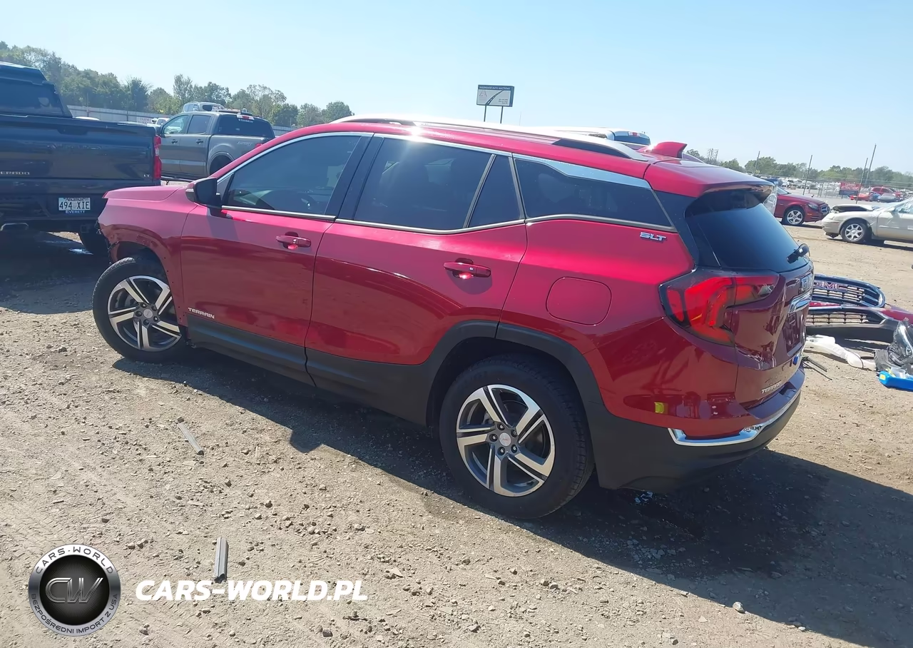 2019 GMC Terrain Slt VIN:3GKALPEV2KL336168 - 3