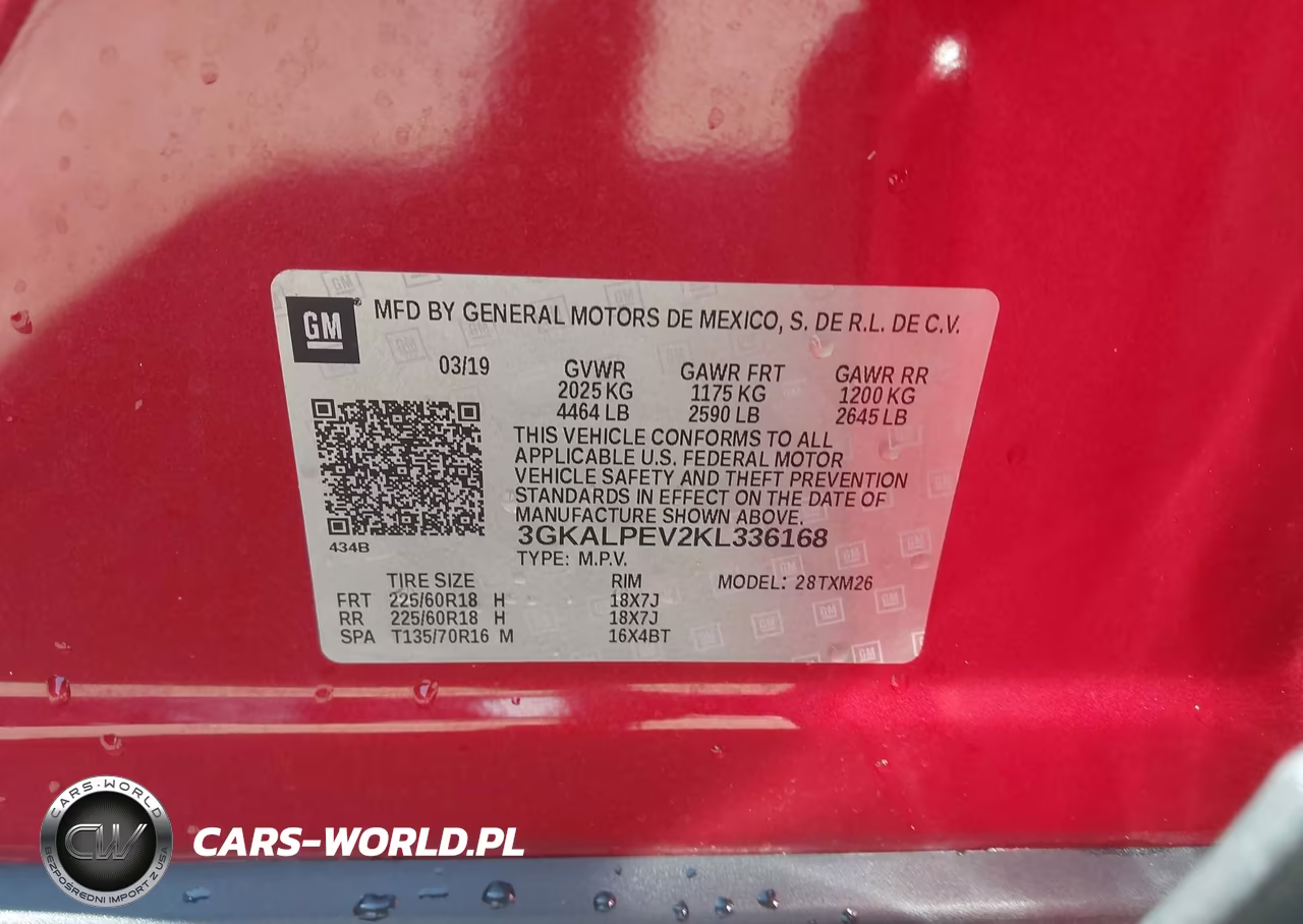 2019 GMC Terrain Slt VIN:3GKALPEV2KL336168 - 9