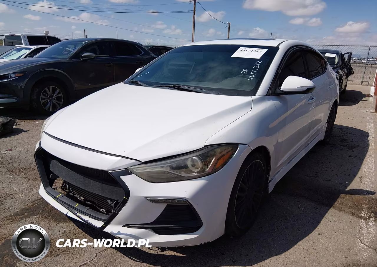 2018 Hyundai Elantra Sport VIN:KMHD04LB4JU575021 - 2