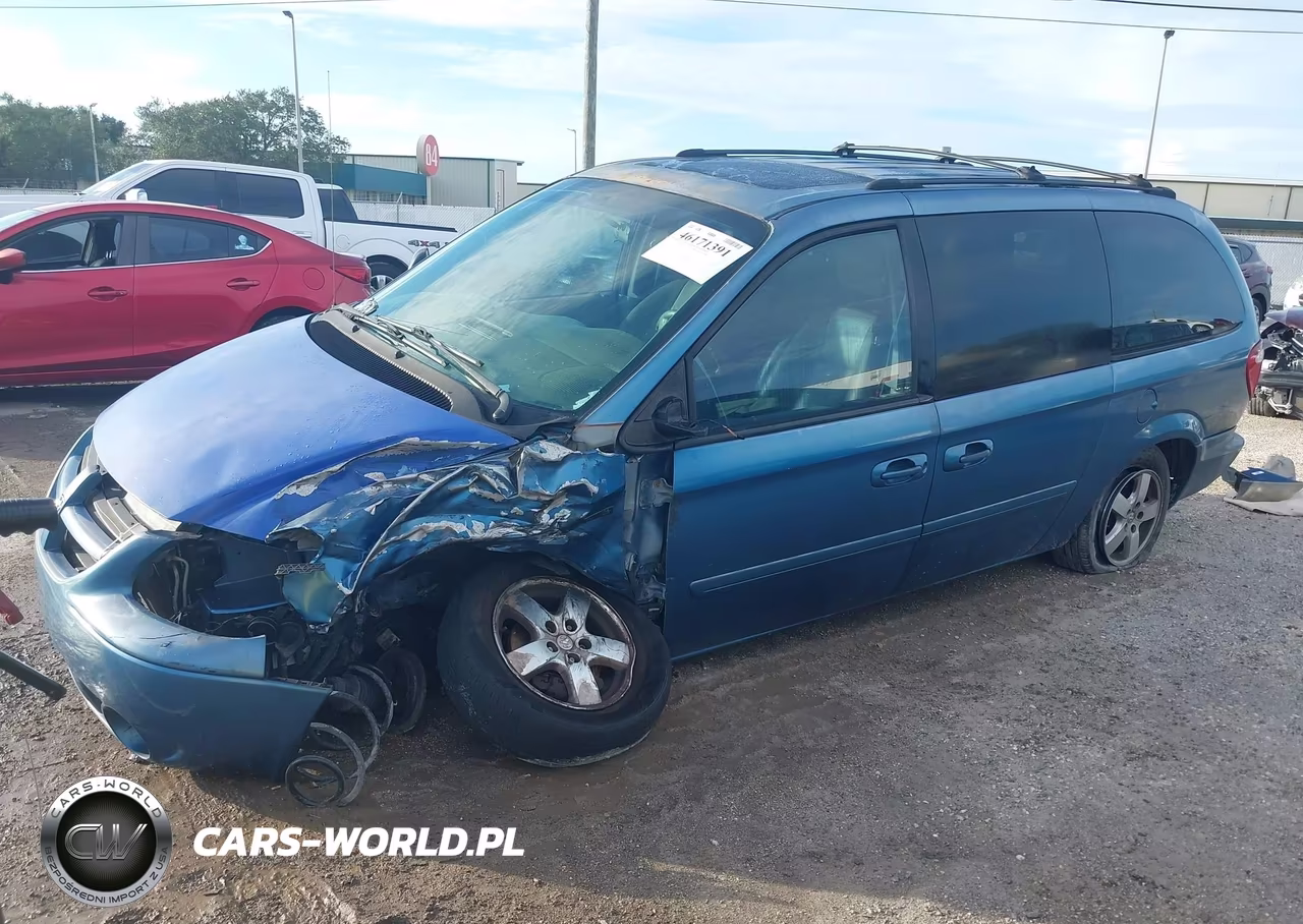 2005 Dodge Grand Caravan Sxt VIN:2D4GP44L95R282113 - 2