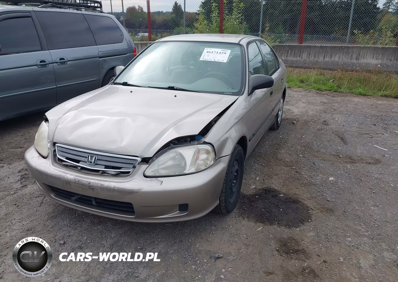 2000 Honda Civic Dx VIN:1HGEJ6621YL062954 - 2