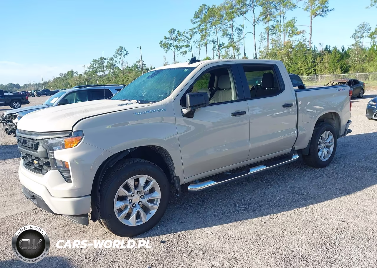 2026 Chevrolet Silverado 1500 4Wd Short Bed Custom VIN:1GCPKBEK2TZ227611 - 2