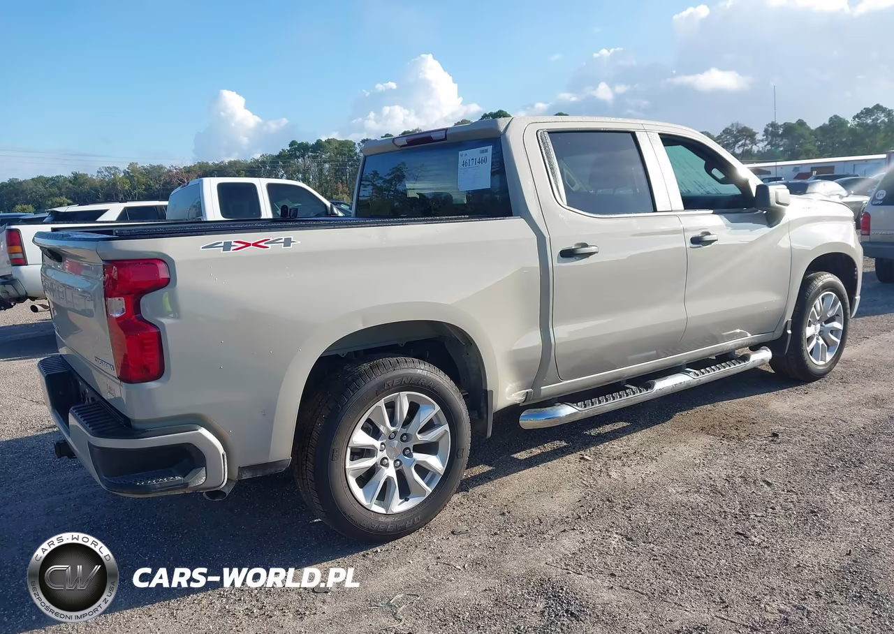 2026 Chevrolet Silverado 1500 4Wd Short Bed Custom VIN:1GCPKBEK2TZ227611 - 4