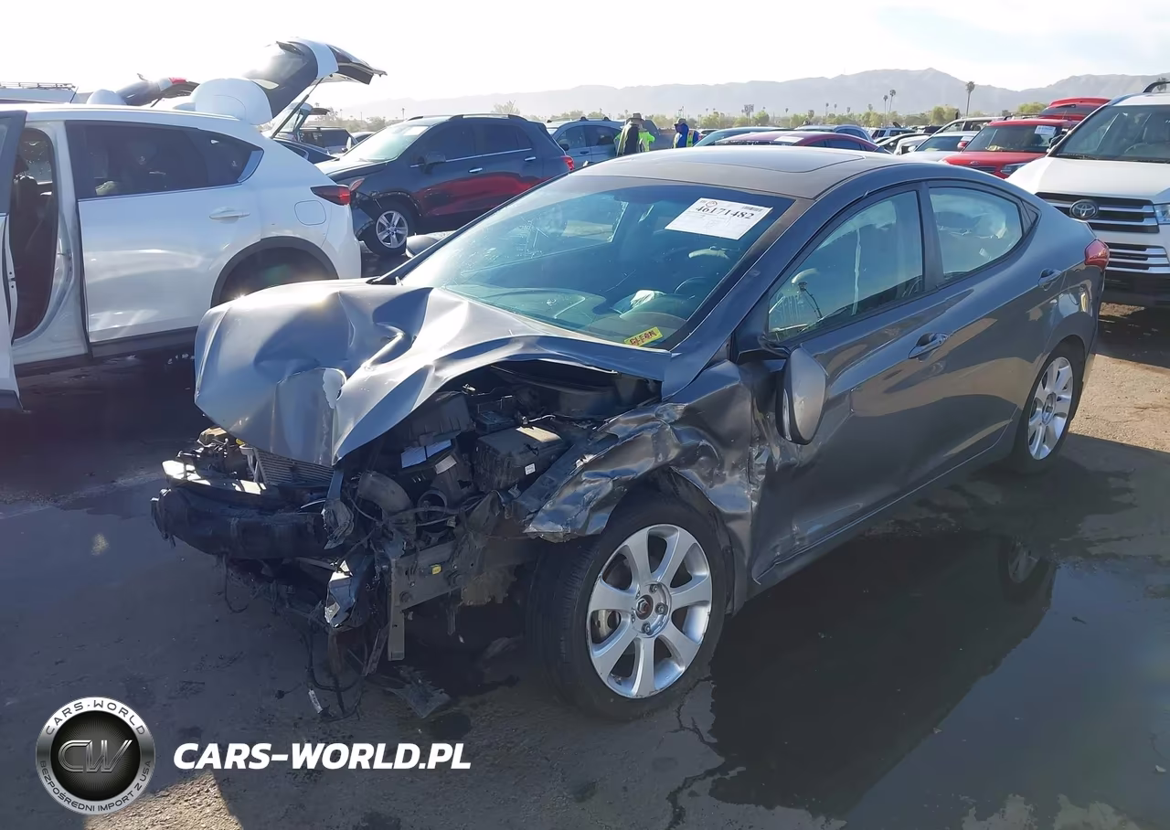 2013 Hyundai Elantra Limited VIN:5NPDH4AE7DH212155 - 2