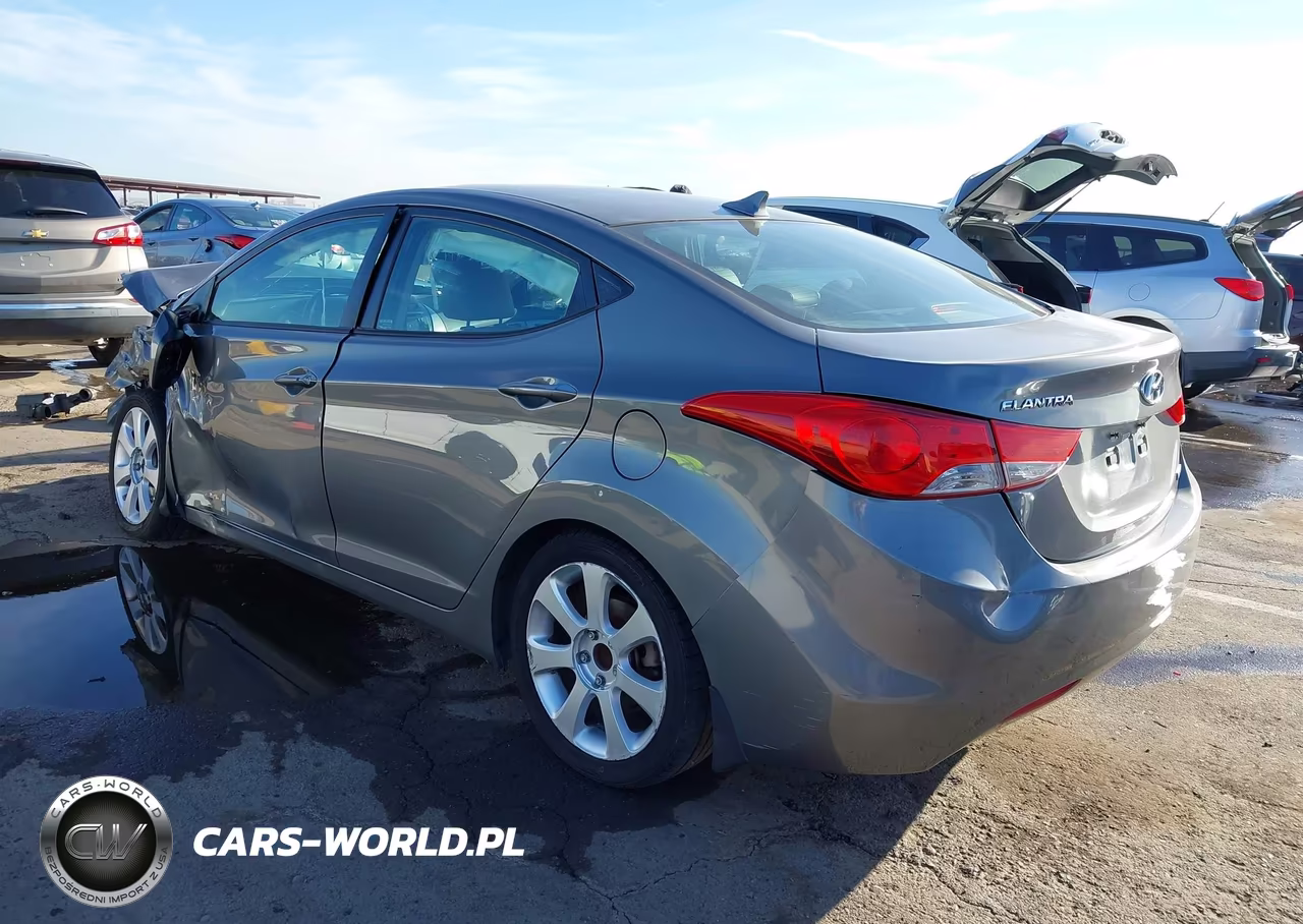 2013 Hyundai Elantra Limited VIN:5NPDH4AE7DH212155 - 3