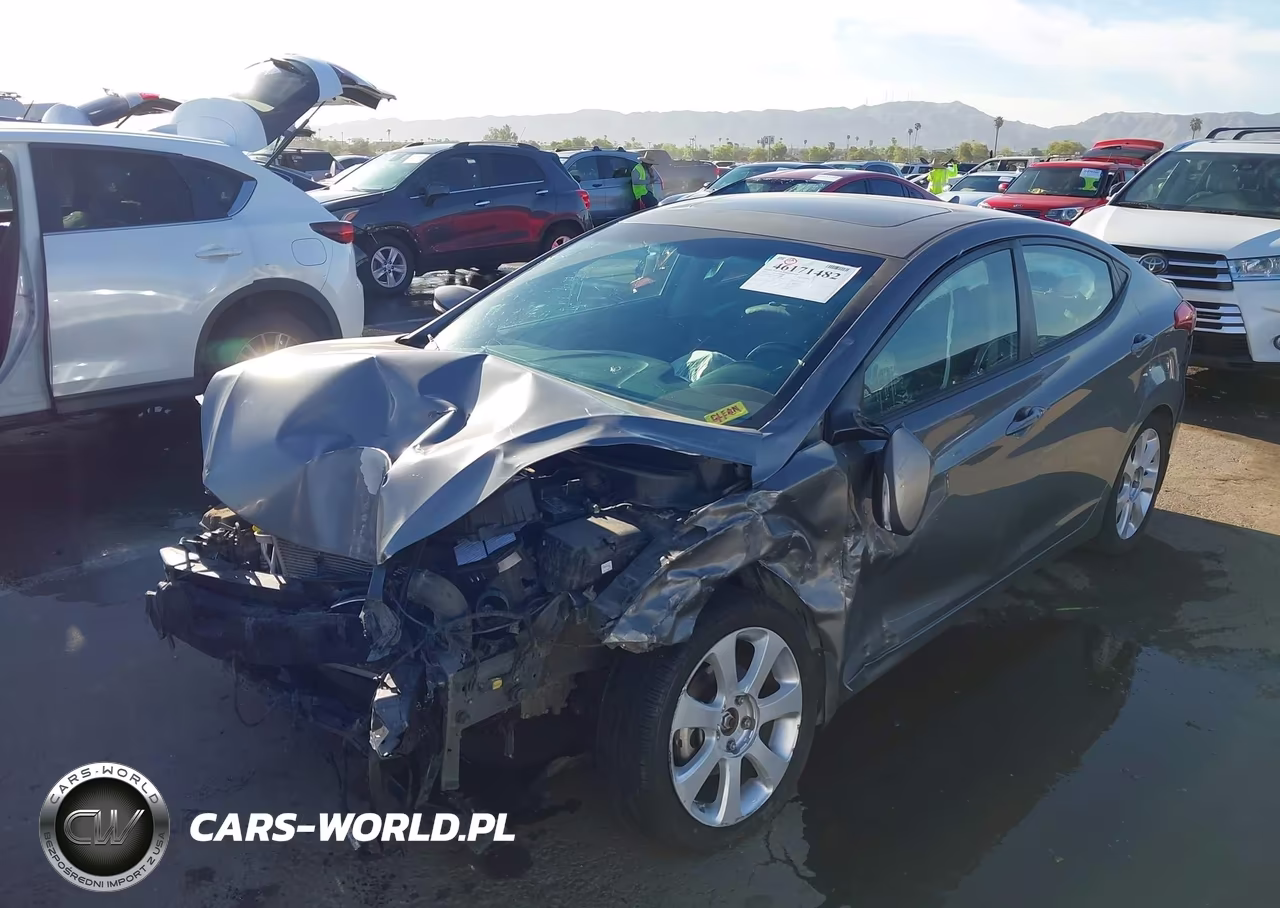 2013 Hyundai Elantra Limited VIN:5NPDH4AE7DH212155 - 6