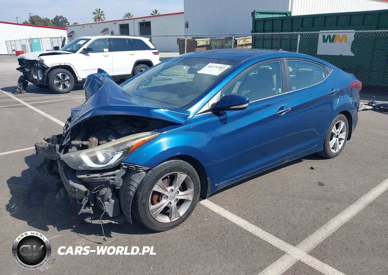 2016 Hyundai Elantra Value Edition VIN:KMHDH4AE4GU484507 - 2
