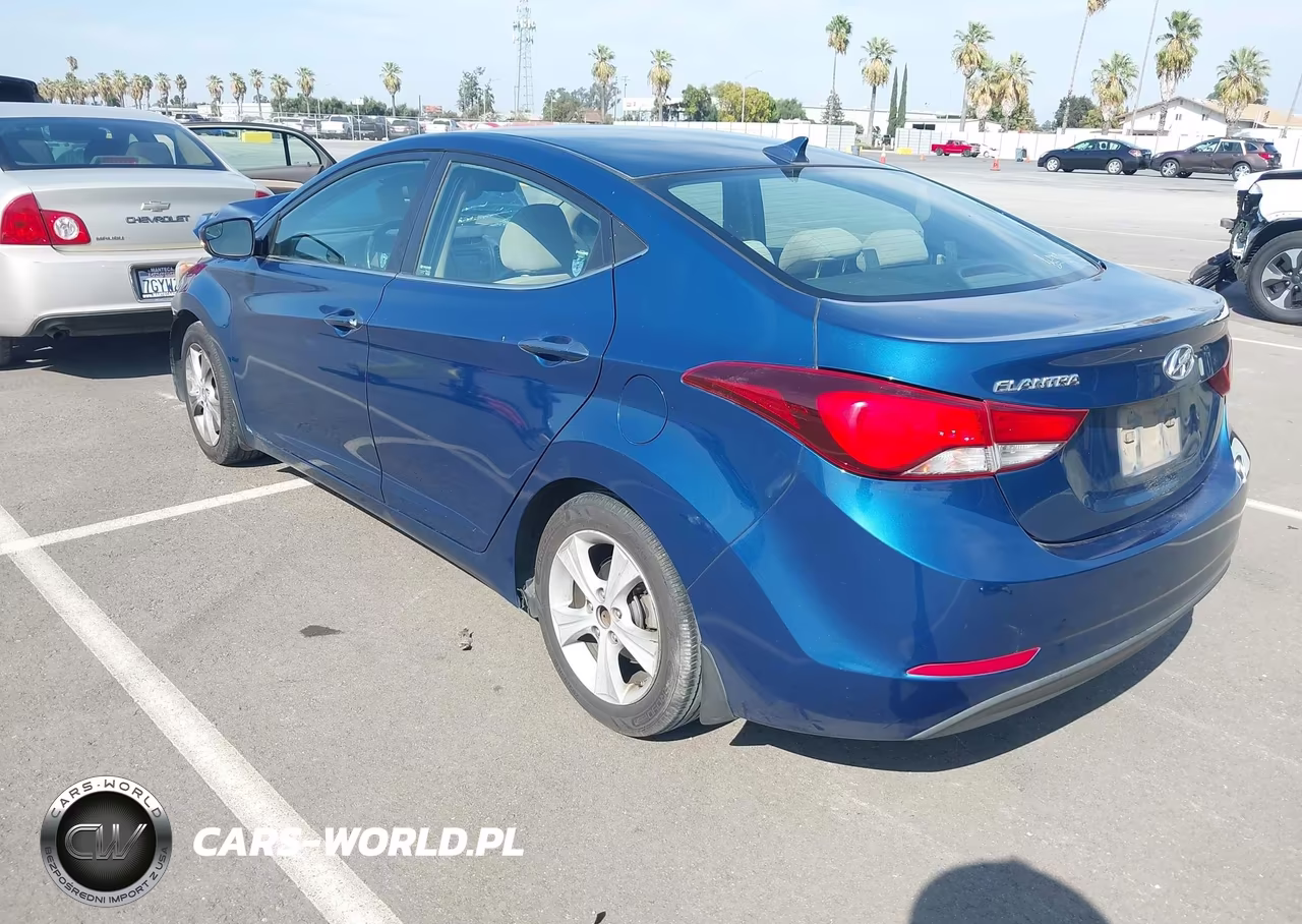 2016 Hyundai Elantra Value Edition VIN:KMHDH4AE4GU484507 - 3