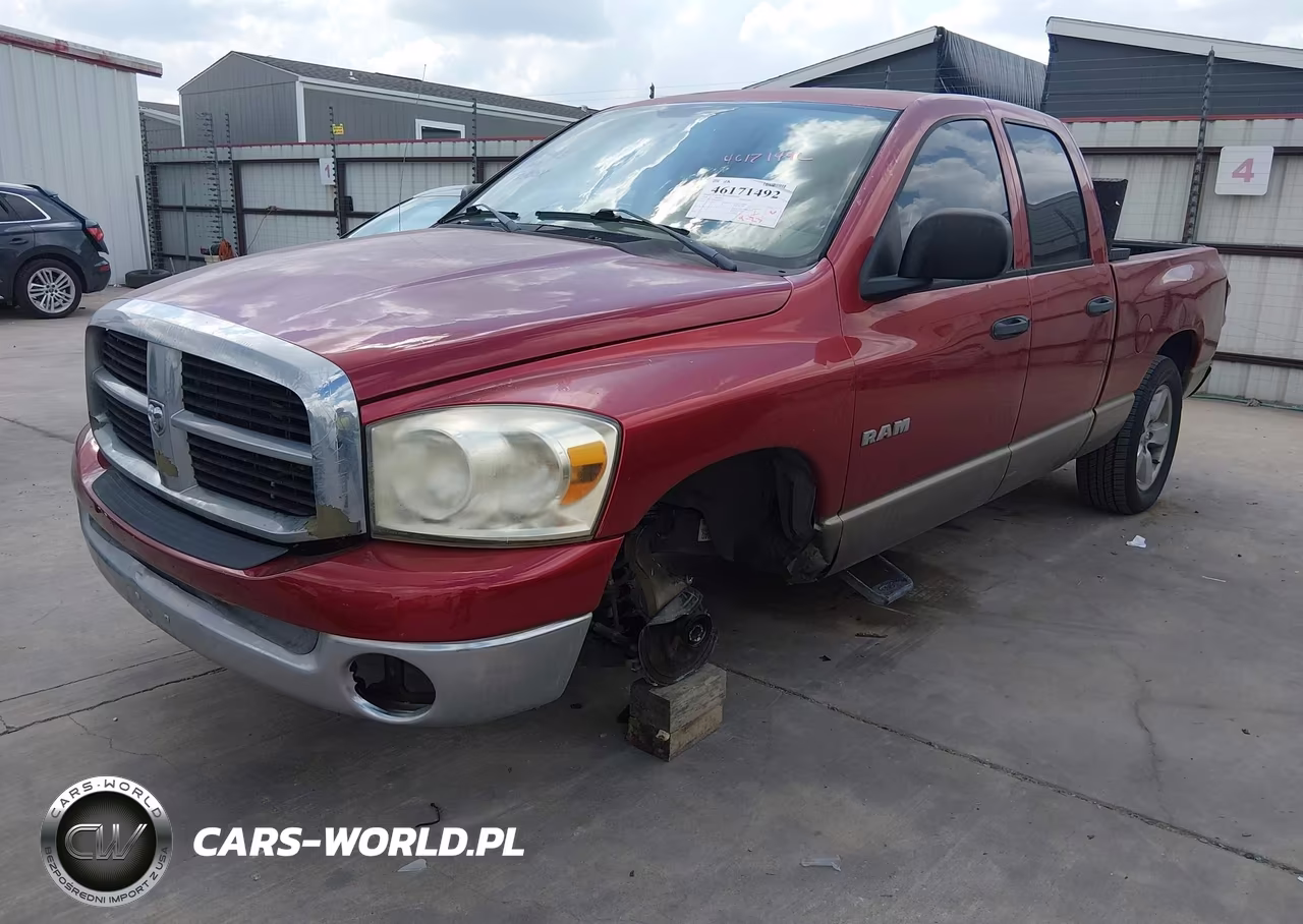 2008 Dodge Ram 1500 Slt VIN:1D7HA18N88J128519 - 2