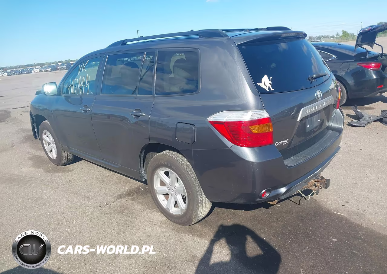 2010 Toyota Highlander Se V6 VIN:5TDJK3EH8AS035284 - 3