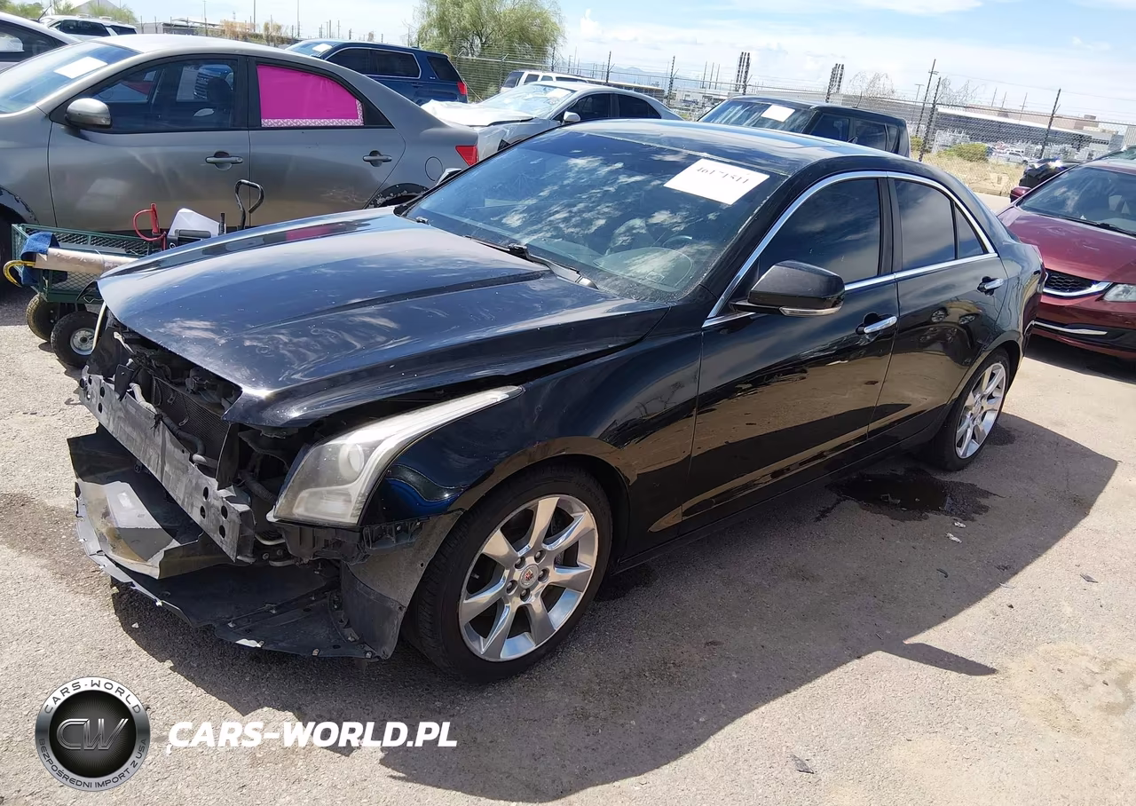 2013 Cadillac Ats Luxury VIN:1G6AB5RX1D0168878 - 2