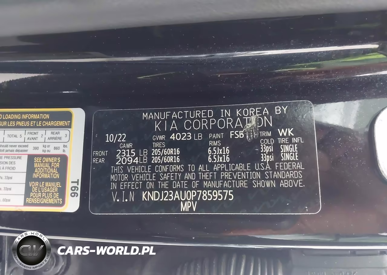 2023 Kia Soul Lx VIN:KNDJ23AU0P7859575 - 9