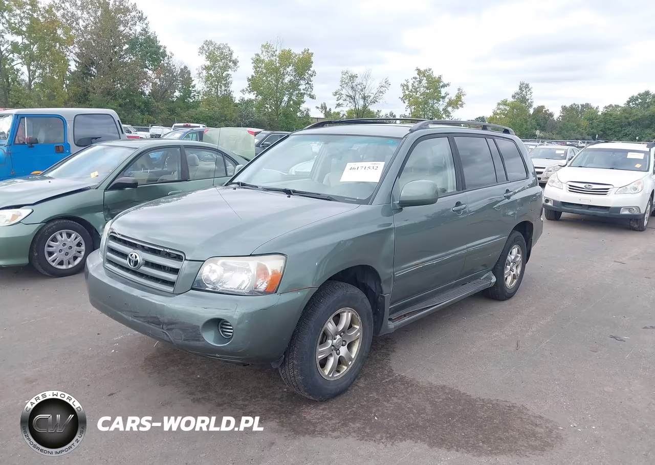 2004 Toyota Highlander V6 VIN:JTEEP21A840016680 - 2