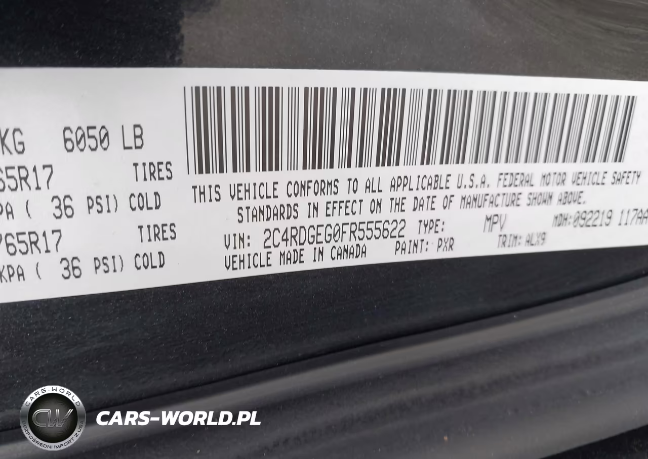 2015 Dodge Grand Caravan R-T VIN:2C4RDGEG0FR555622 - 9