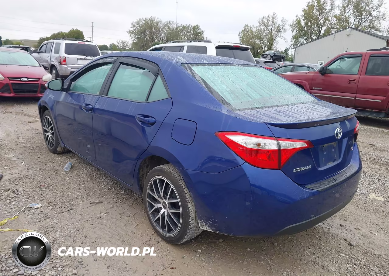 2015 Toyota Corolla S VIN:2T1BURHE3FC466652 - 3