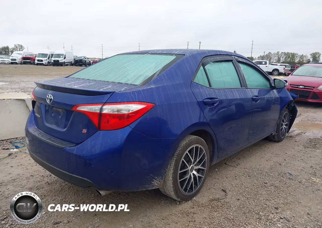 2015 Toyota Corolla S VIN:2T1BURHE3FC466652 - 4