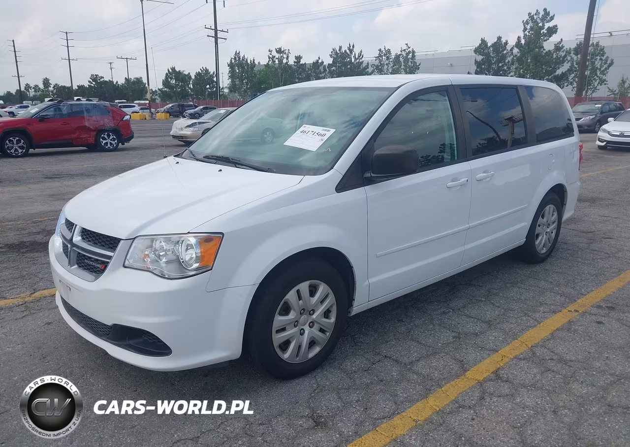2017 Dodge Grand Caravan Se VIN:2C4RDGBG0HR783045 - 2