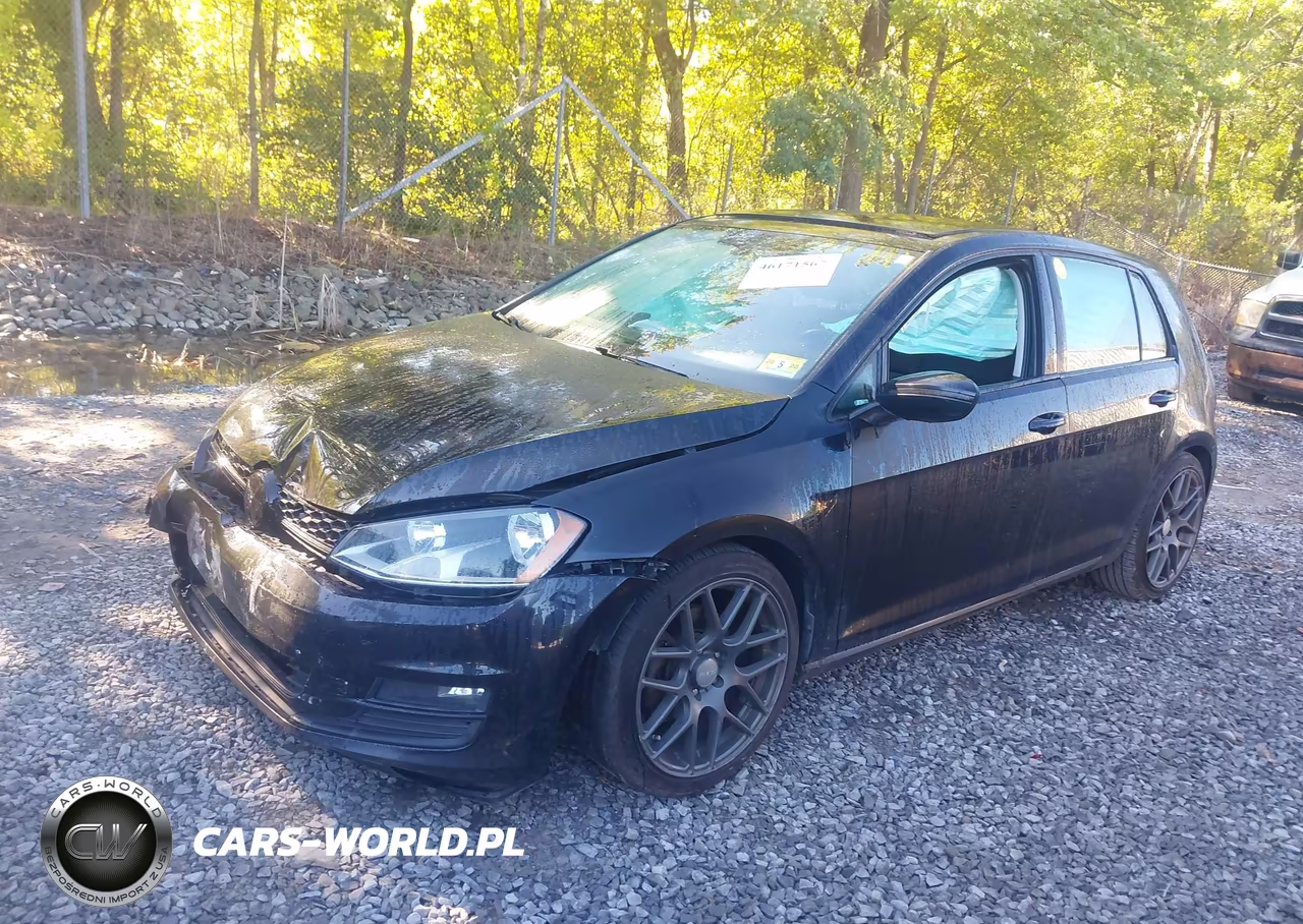 2016 Volkswagen Golf Tsi S 4-Door VIN:3VW117AU8GM015300 - 2