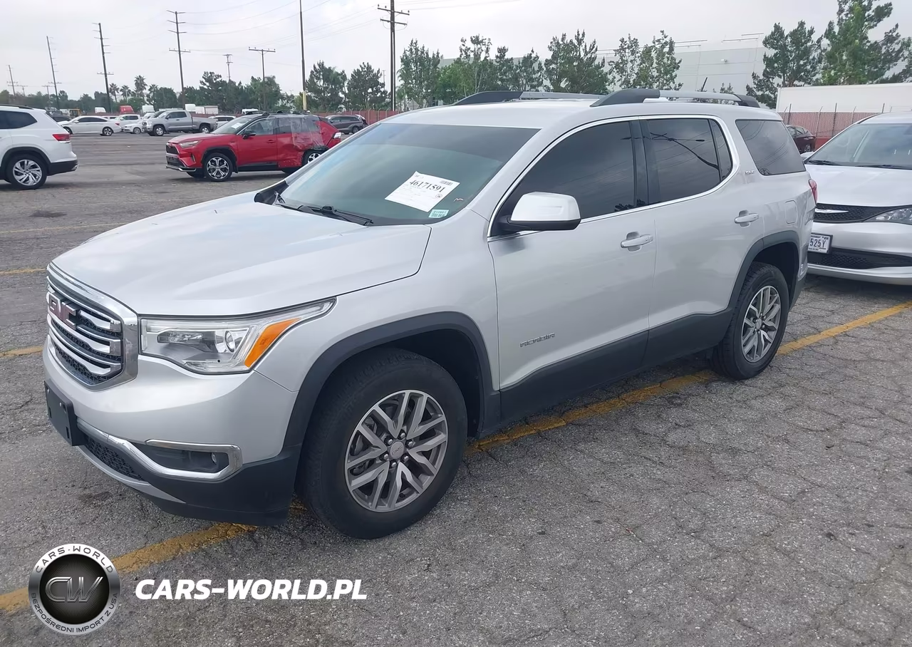 2019 GMC Acadia Sle-2 VIN:1GKKNLLS7KZ144821 - 2