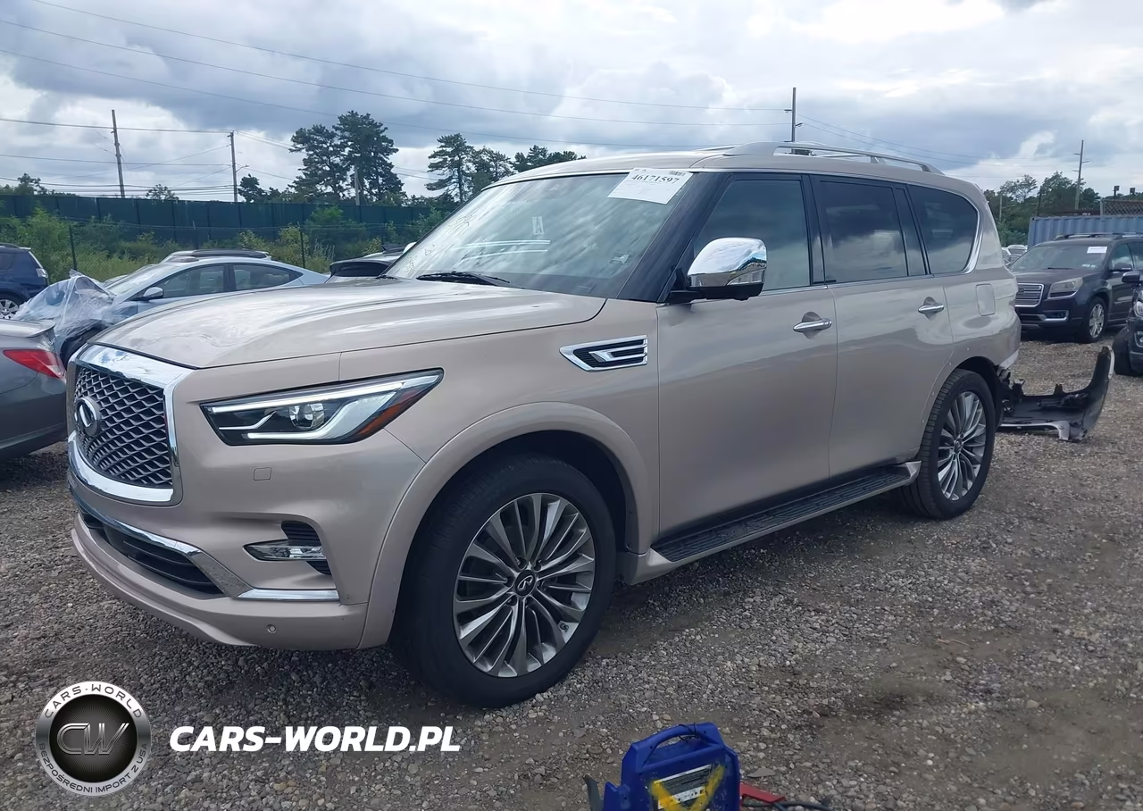 2021 Infiniti Qx80 Sensory Awd VIN:JN8AZ2BE2M9269041 - 2