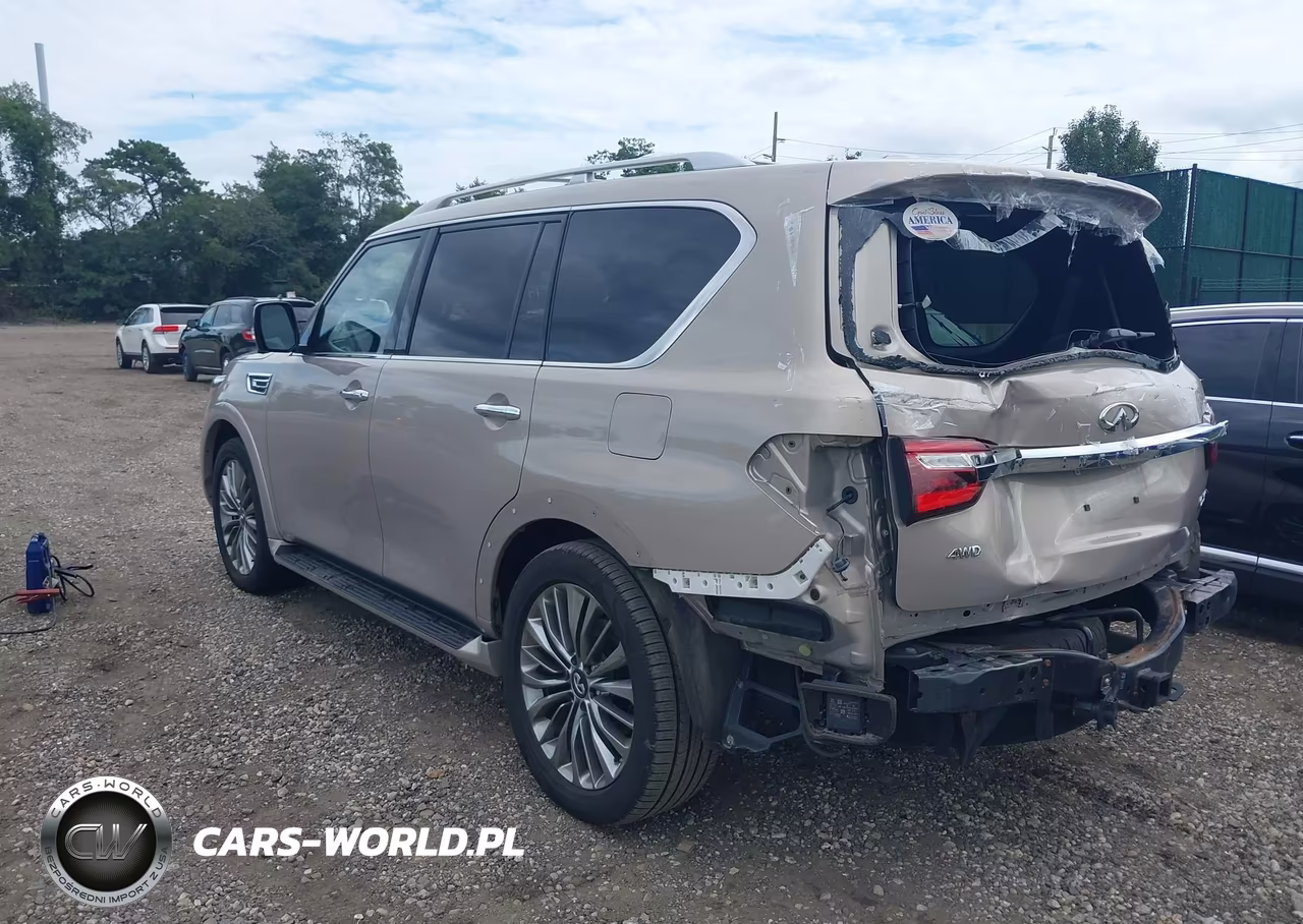 2021 Infiniti Qx80 Sensory Awd VIN:JN8AZ2BE2M9269041 - 3