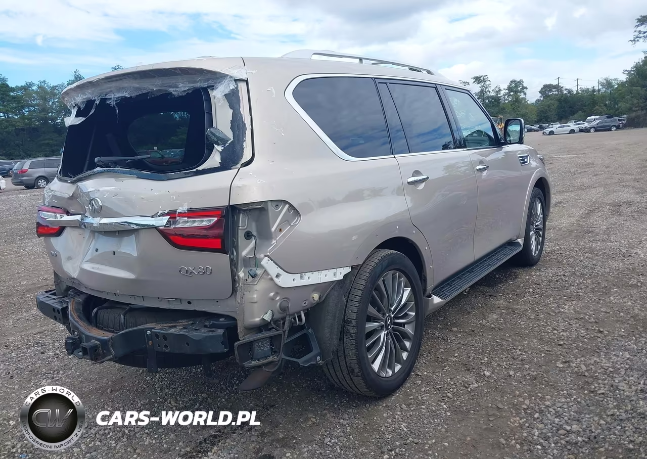 2021 Infiniti Qx80 Sensory Awd VIN:JN8AZ2BE2M9269041 - 4