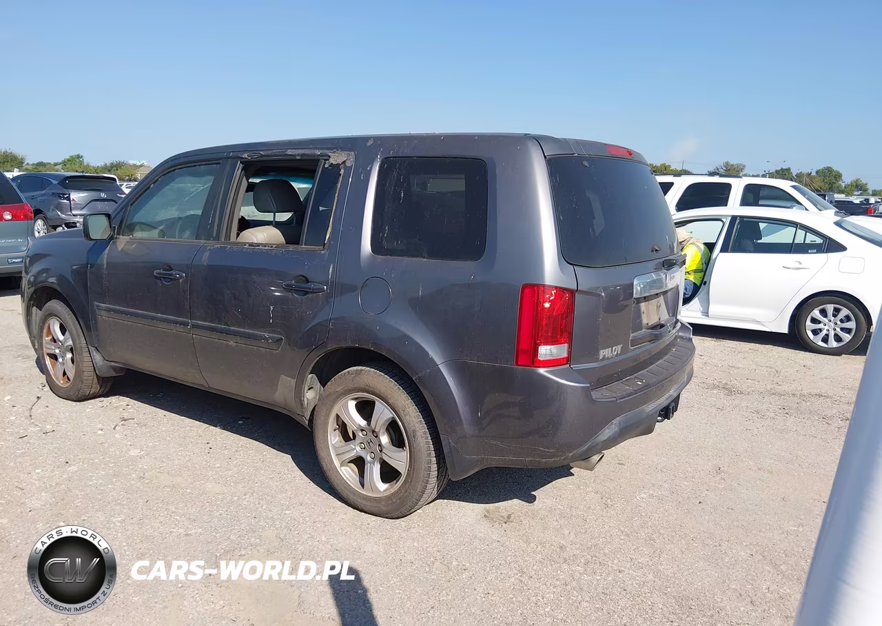 2014 Honda Pilot Ex-L VIN:5FNYF3H53EB011117 - 3