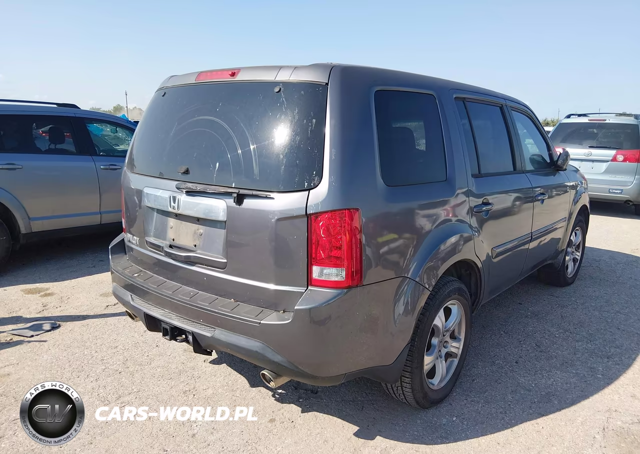 2014 Honda Pilot Ex-L VIN:5FNYF3H53EB011117 - 4
