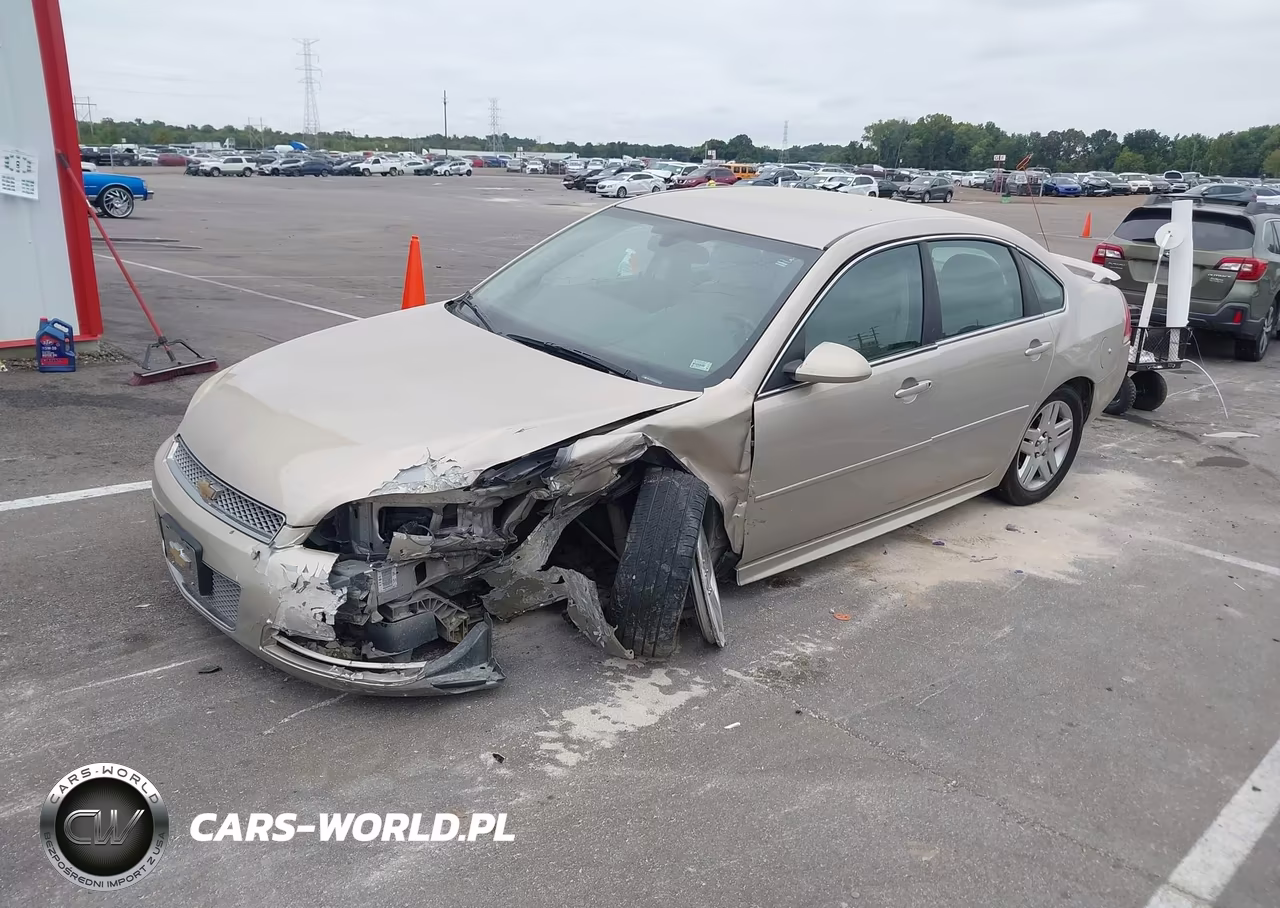 2012 Chevrolet Impala Lt VIN:2G1WB5E3XC1136464 - 2