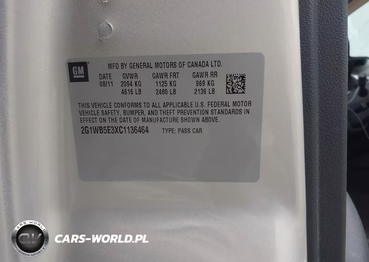 2012 Chevrolet Impala Lt VIN:2G1WB5E3XC1136464 - 9