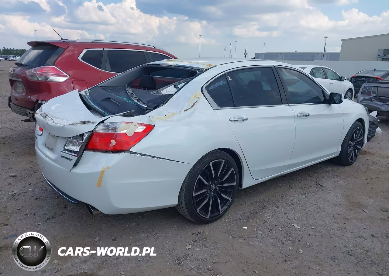 2015 Honda Accord Sport VIN:1HGCR2F53FA243808 - 4