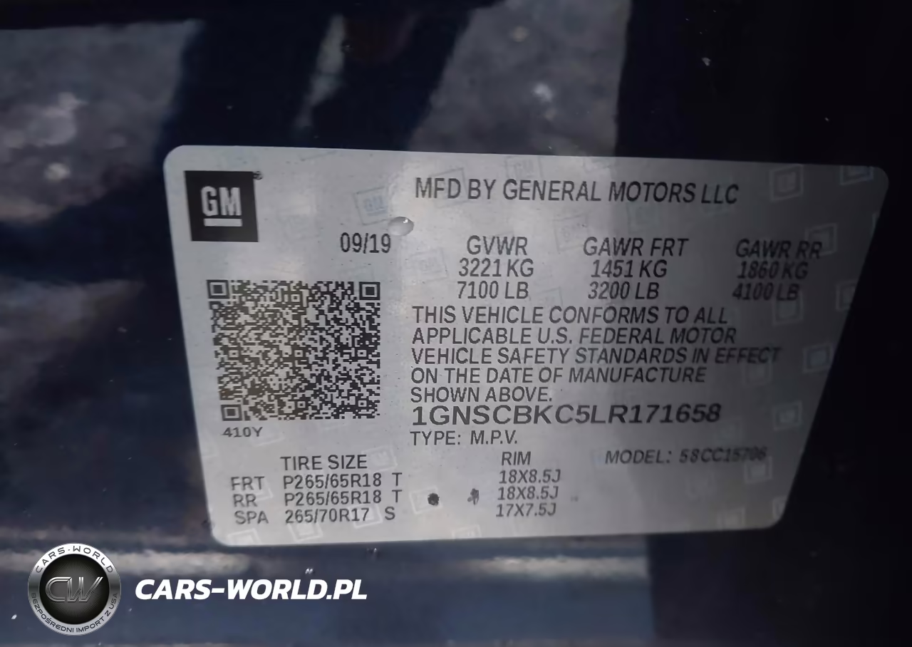 2020 Chevrolet Tahoe 2Wd Lt VIN:1GNSCBKC5LR171658 - 9